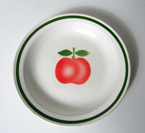 Ancien plat pomme moulin - ancien, des
