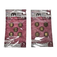 Spellbinders Media Mixage Susan Kazmer Squares One MB1-002 Two Sets 10 Bezels