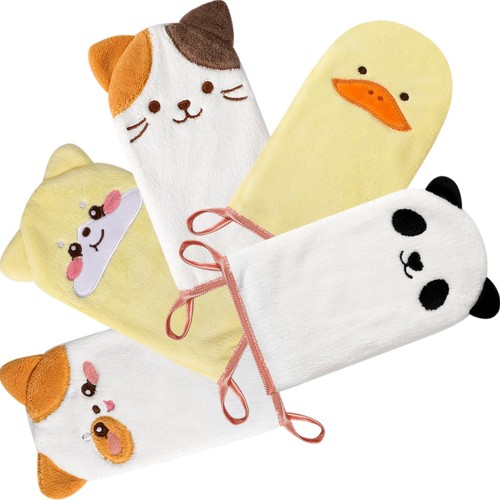 Lot gants toilette en - de, 5