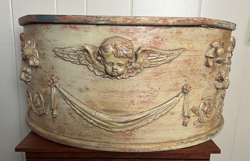 Vtg italian style - cherub, wall