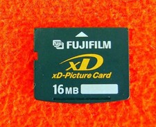 Carte mémoire 16 Mb xD