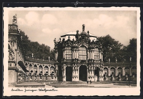 Dresde pavillon mural dans - dresde,,