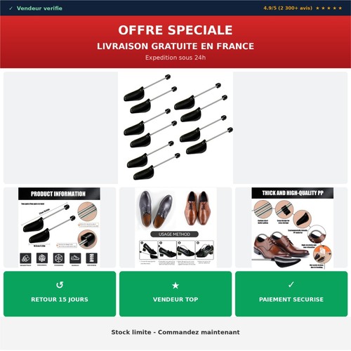 Embauchoirs chaussures