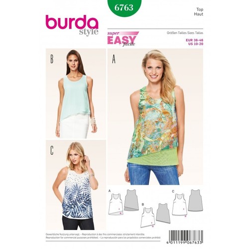 6763 patron burda creations - patron, 3