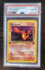 Charmander #50 1st Edition eam Rocket 2000 Pokémon PSA 10 ?