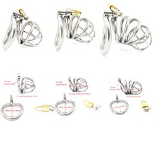 Cage De Dispositif De Chasteté Masculine Super Petite Avec Anneau De Courbe BDSM