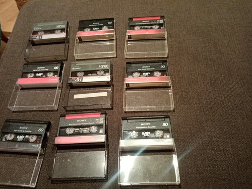 Lot sony cassette mp - lot, k7