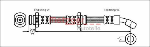 Flexible frein 4110073 - flexible,