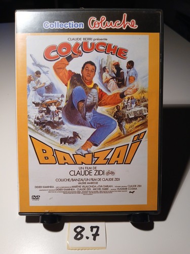 Dvd banzai coluche - dvd, coluche,