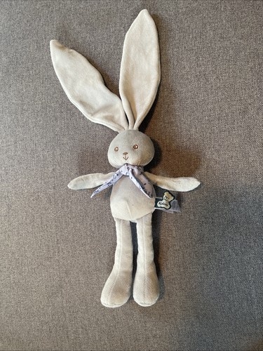 Doudou kaloo lapin bleu - doudou,