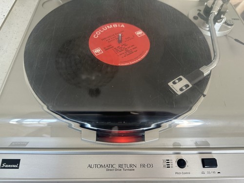 Sansui turntable vintage - sansui,