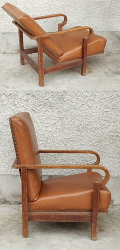 Fauteuil design art deco - fauteuil,