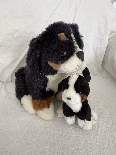 Peluche chien bouvier bernois - bouvier,