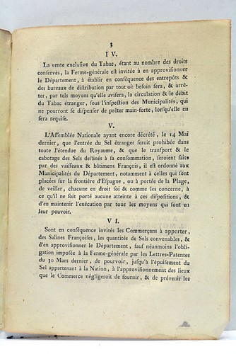 Livre ancien proclamation - livre,