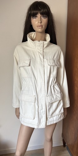 Blouson parka veste jean - parka, en