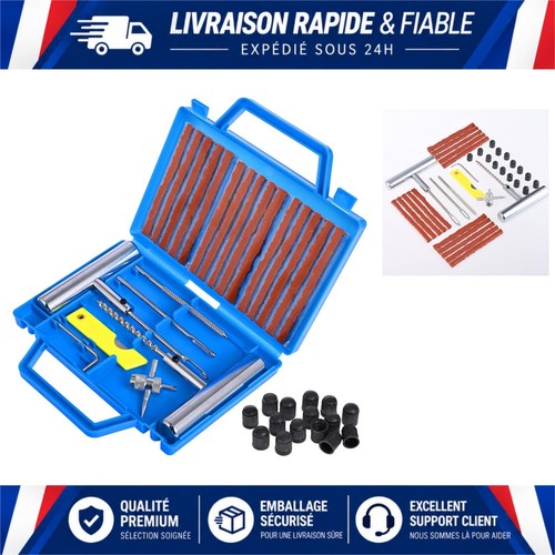 Kit réparation pneus tubeless