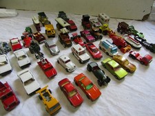 antique toy lot of 42 miniature cars scale 87th majorette norev various
