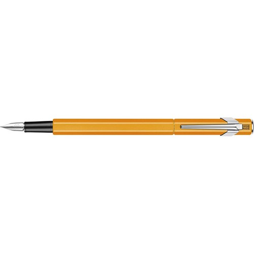 Stylo plume orange - -, fluo