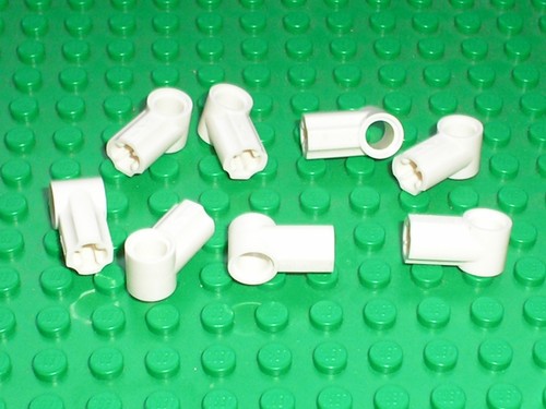 Lego technic white angle - 8,