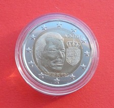 🇱🇺 LUXEMBOURG - 2€ com. 2010 UNC - Les armoiries du Grand Duc