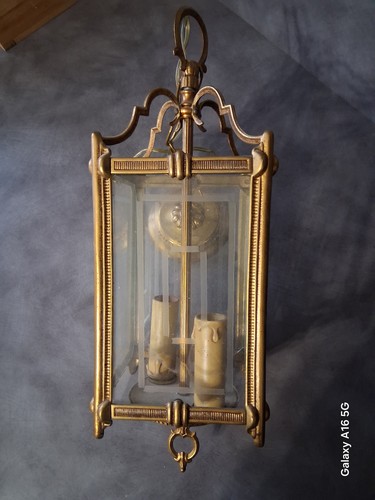 Lanterne bronze style - en,