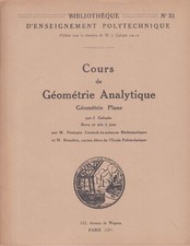 Cours  de Géométrie