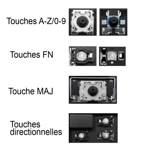 Touche clavier pour g71 - clavier, hp
