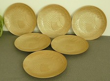 LOT 6 ASSIETTES PLATES À