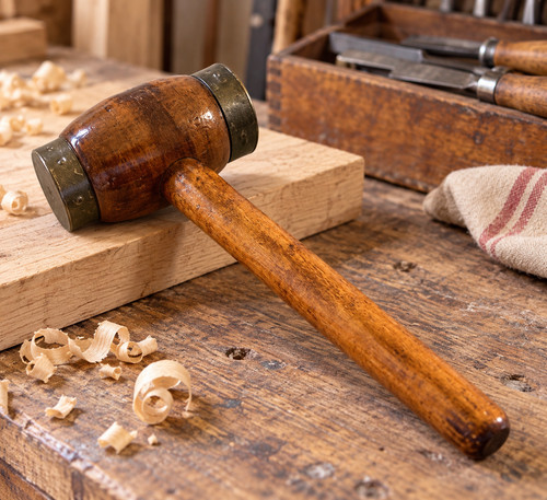 Maillet ancien menuisier - de,