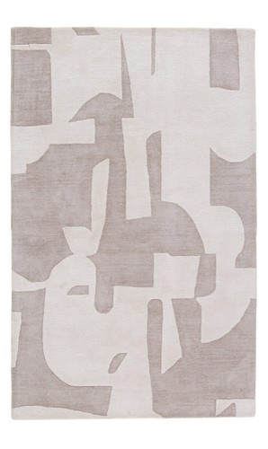 Tapis moderne abstrait - , fait