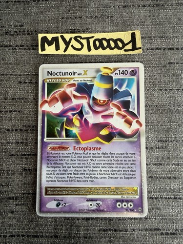Carte pokémon noctunoir niv - noctunoir, x