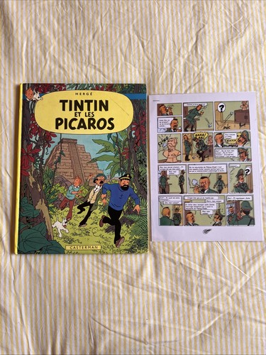 Tintin les picaros - eo, et