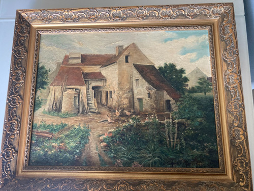 Tableau intérieur ferme - intérieur,