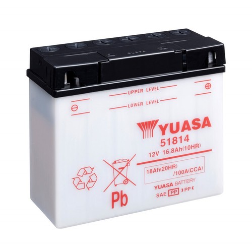 Batterie moto yuasa 51814 - moto,