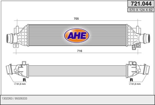 Intercooler - intercooler, d'air)