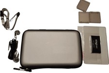 housse pochette argent nintendo 3ds xl dsi xl gba gbc argenté