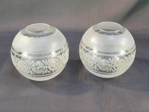 Paire globes pour lampe - globes,