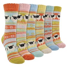 Lot de 6 chaussettes en alpaga