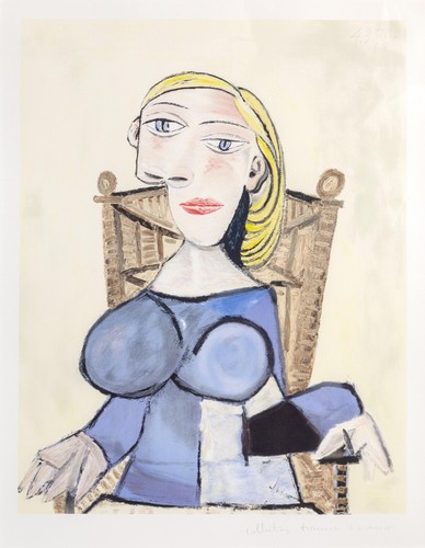 Pablo picasso femme blonde au - picasso,,