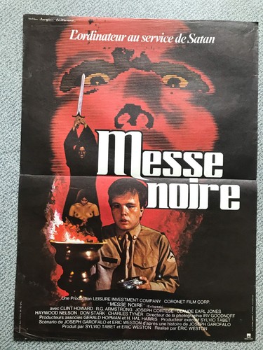 Messe noire affiche - messe, cinéma