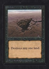 Magic MTG - Sinkhole - Alpha -