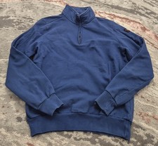 Paul & Shark Yachting Sweater Pullover Quarter Zip Tag M