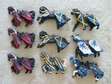 PAPO FIGURE LOT KNIGHTS MIDDLE AGES HORSES FANTASY MEDIEVAL HISTORICAL