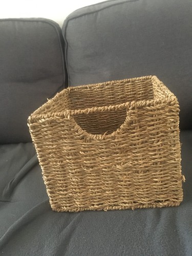 Panier rangement jonc - , de
