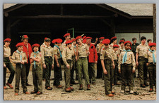 H. Roe Barthe Scout Reservation Osceola Missouri Boy Scouts Postcard