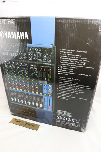 Yamaha mixing console - mixing, mg12xu