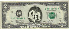 Saints Archie Manning $2 Bill Mint Celebrity Cash