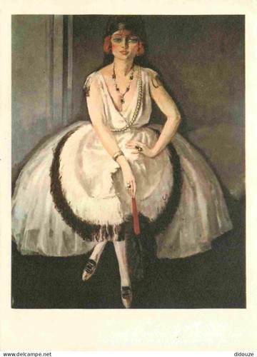 Carte postale art peinture - -,