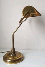 lampe banquier jans london laiton bauhaus vintage dlg franz holtkotter leutchen