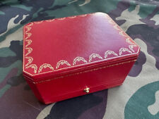CARTIER  Boîte Écrin Rouge Vide  Box Red  pour Bijoux  ⇒  Cartier Joaillerie